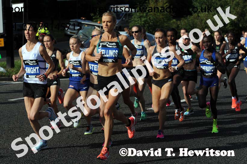 Womens Great North Run. Photo: David T. Hewitson/Sports for All Pics